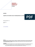 Algorithms and Simulation Set-Up For Realizing Bluetooth Low Energy Based Ranging