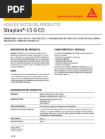 Sikaplan - 15 G Co