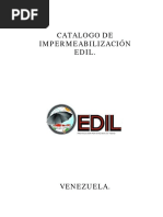 Catalogo Impermeabilizacion Edil Venezuela