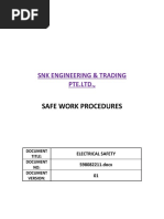 SWP-07 Electrical Safety