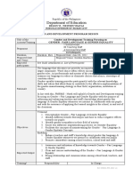 Gad Proposed Training Matrix - Final