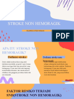 STROKE NON HEMORAGIK PPT Education