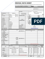 Personal Data Sheet: Rhozen Zamora Mulbog