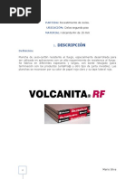 Ficha Tecnica Volcanita RF