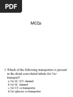 Mcqs Renal