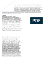 Multicollinearity Occurs When The Multiple Linear Regression Analysis Includes Several Variables That Are Significantly Correlated Not Only With The Dependent Variable But Also To Each Other