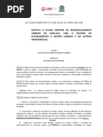 Plano Diretor de Aracaju - SE