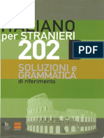 202 ESERCIZI DI ITALIANO B1-B2. Soluzioni e Grammatica