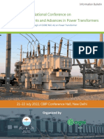 National Conference On Latest Developments and Advances in Power Transformers