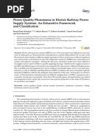 Power Quality Phenomena in Electric Railway Power