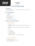 Lean Manufacturing