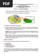 Guía #5 El Clima Colombiano