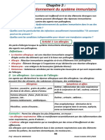 Dysfonctionnement Du Système Immunitaire