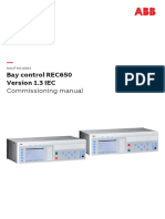 Manual de Comissionamento REC650 Iec