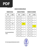 Horas de Trabajo Inicial Primaria Sec 2022 - Invierno Ampliado