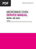 Microwave Oven: Service Manual