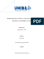 "El Informe Geotécnico en El Diseño y Construcción de Una Estructura - Importancia y Su Metodología de Creación".Jorge Andrade 21-0670.