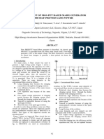 Development of Mos-Fet Based Marx Generator With Self-Proved Gate Power