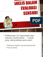 Panelis Dalam Evaluasi Sensori