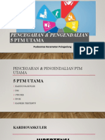 Pencegahan & Pengendalian: 5 PTM Utama