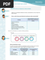 Estimamos El Tiempo Quinto de Primaria