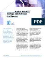 How To Optimise Your HSE Strategy With Artificial Intelligence