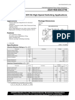 2SA1469/2SC3746: 60V/5A High-Speed Switching Applications