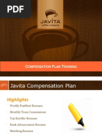 Javita Compensation Plan Training Powerpoint