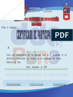 Certificado de Puna 1