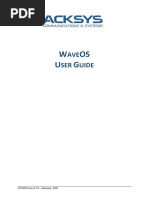 WaveOS User Guide DTUS070