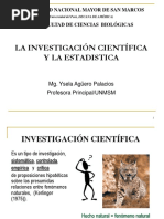 Clase 1. La Estadistica y La Investigación Científica