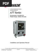 A77 Series: Installation and Operation Manual