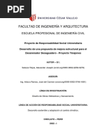 Desarrollo de Una Propuesta de Mejora Estructural para El Desarenador Desaguadero - Proyecto Tinajones - Informe RSU (Grupo 01)