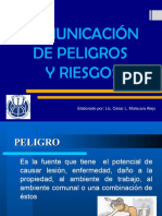 Tutorial 1. Comunicación de Peligros y Riesgos 2021