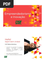 Aula Inaugural - Empreendedorismo e Inovação