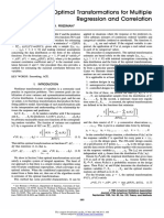 Estimating Optimal Transformations For Multiple Regression and Correlation