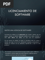 Licenciamiento de Software