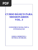 Curso Básico para Missionários Vol. 3 Final 