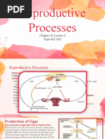 Reproductive Processes: Chapter-34-Lesson-2 Page-961-966