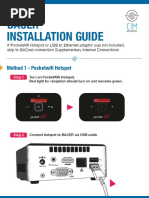 Bacer Installation Guide: Method 1 - Pocketwifi Hotspot