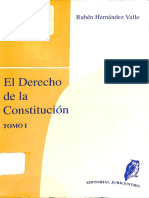 El Derecho de La Constitución - Tomo I