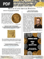 Mexican & Latin American Newsletter: Coins of The 2Nd Mexican Empire Kent Ponterio Joins Mexican Coin Company