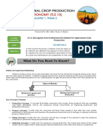 Agronomy (TLE 10) : Agricultural Crop Production