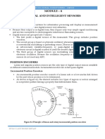 Module - 4 Digital and Intelligent Sensors: Position Encoders