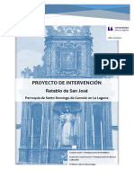 Proyecto Intervencion Retablo