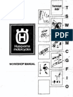 Manuel D'atelier Husqvarna 2 Temps 1973-1979