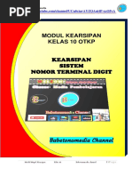 Modul Kearsipan Sistem Nomor Terminal Digit