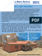 Infograma Mano A Mano Bolivia 2021