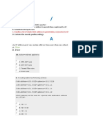 A. B. False: An IP Address Pool Can Contain Address From More Than One Subnet