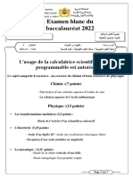 Examen Blanc Spc2022 Iche